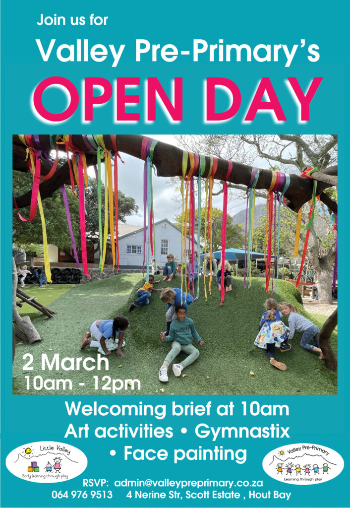 Valley Pre-Primary Open Day 2024 Poster